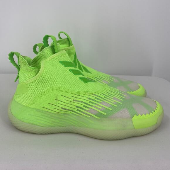 Adidas Boost N2xt L3v3l Florescent Green Basketball Sneakers Size 8.5 main image 7